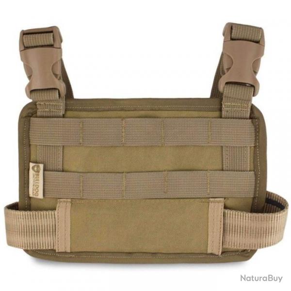 Plaque de cuisse Bulldog Tactical Gear Drop Leg MOLLE - Coyote