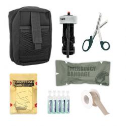 Pochette médicale Trousse de secours IFAK ECO-GUARD Bulldog Tactical Gear - Noir