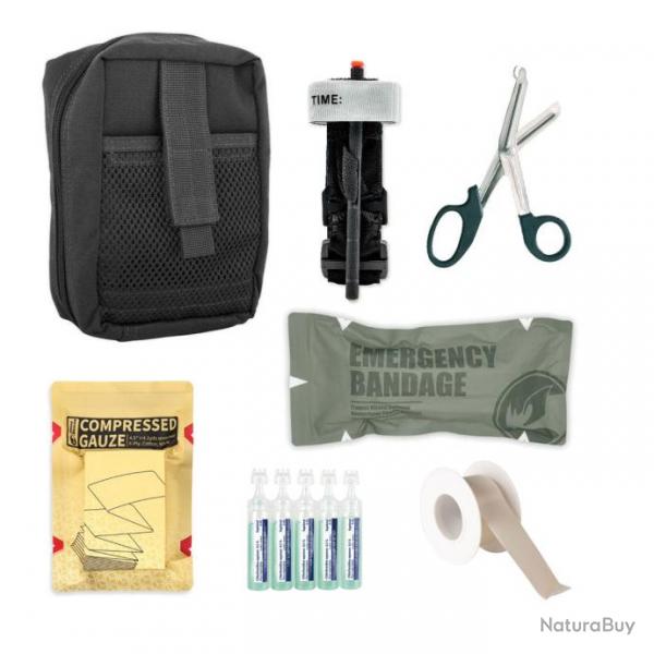 Pochette mdicale Trousse de secours IFAK ECO-GUARD Bulldog Tactical Gear - Noir