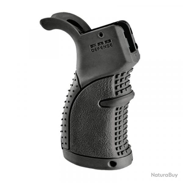 Poigne Pistolet Amliore avec Revtement en Caoutchouc FAB Defense AGR-43 pour AR15 / AR10 / M16 /