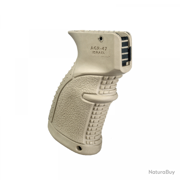 Poigne pistolet ergonomique pour AK47/74 FAB Defense AGR-47 Rubber - Coyote