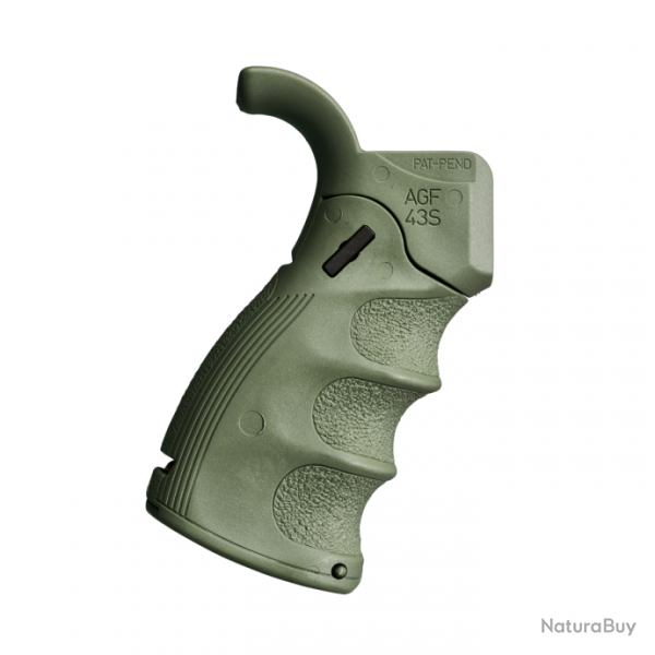 Poigne pistolet ergonomique pour AR/M4/HK FAB Defense AGF-43S - Vert olive