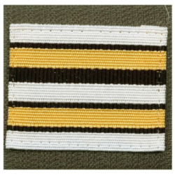 Poitrine Grade Ares Blanc - Lieutenant Colonel