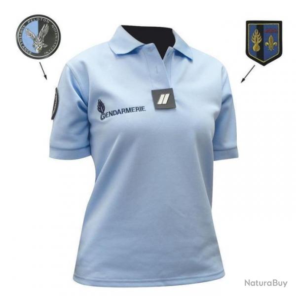 Polo Gendarmerie Patrol Equipement Femme MC - Bleu / XL