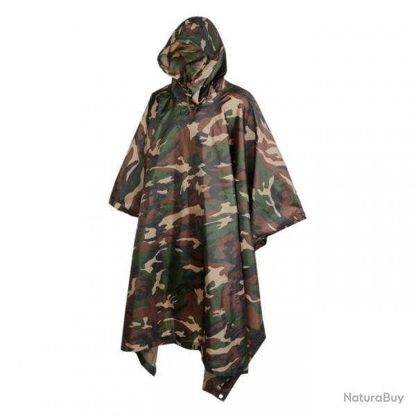 Poncho Brandit Ripstop - Woodland