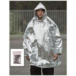 Poncho de survie Mil-Tec Survival Silver - Autre