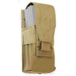 Porte-chargeur AK / AR15 1X2 Bulldog Tactical Gear - Coyote