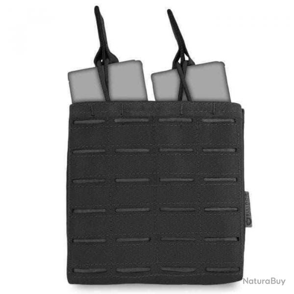 Porte-chargeur LAZER OPEN TOP 2X1 Bulldog Tactical Gear - Noir