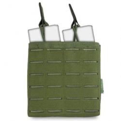 Porte-chargeur Bulldog Tactical Gear LAZER OPEN TOP 2X1 - Vert olive