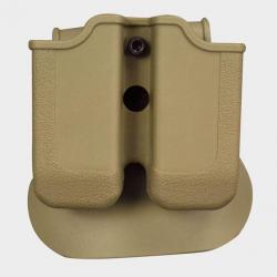 Porte-chargeur rigide IMI Defense Z20 Pistol 2X1 - Beige / Beretta / Sig Sauer