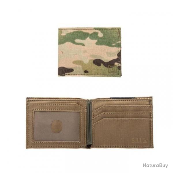 Portefeuille 5.11 Tactical Tracker Bi-Fold 2.0 - Multicam