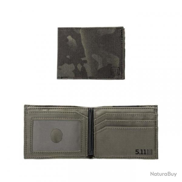 Portefeuille 5.11 Tactical Tracker Bi-Fold 2.0 - Multicam Black