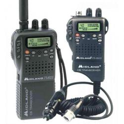 Radio CB Midland 42 multiportatif - Noir