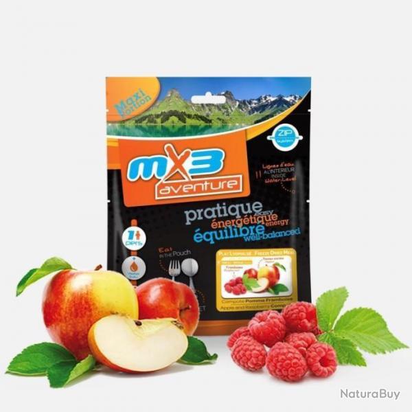 Ration lyophilise MX3 Aventure Compote Pomme Framboise 151-153 Kcal - Autre / Pomme Framboise