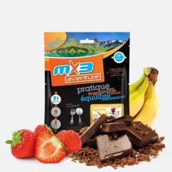 Ration lyophilisée MX3 Aventure Fondue au Chocolat et Crousty Fruits 368 kcal - Autre / Chocolat & F