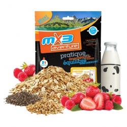 Ration lyophilisée MX3 Aventure Porridge aux fruits rouges graines de chia et sarrasin - Fruits roug