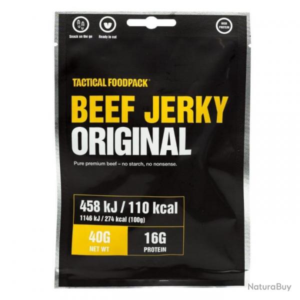 Ration lyophilise Tactical Foodpack Boeuf Jerky Original - Autre