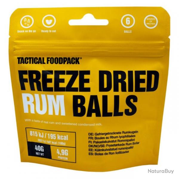 Ration lyophilise Tactical Foodpack Boules de Rhum - Autre