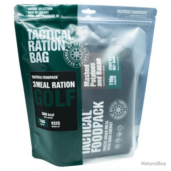 Ration lyophilise Tactical Foodpack Golf 3 Repas - Autre