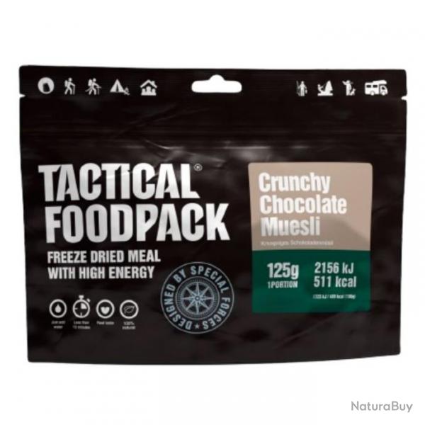 Ration lyophilise Tactical Foodpack Muesli Croquant au Chocolat - Autre