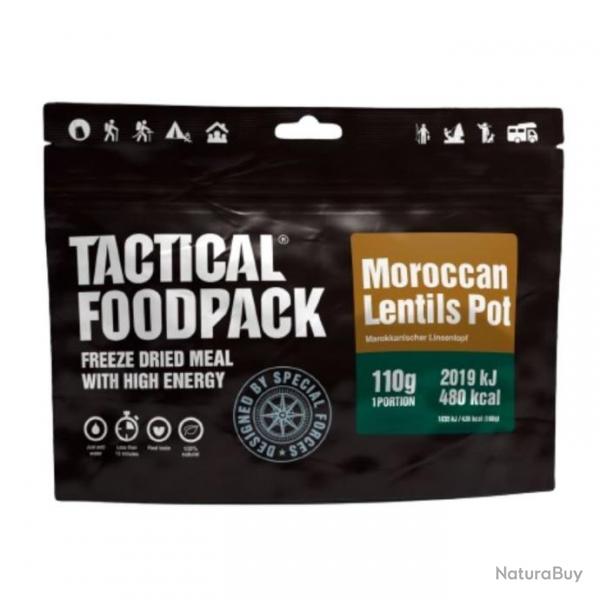 Ration lyophilise Tactical Foodpack Pote de Lentilles Marocaines - Autre