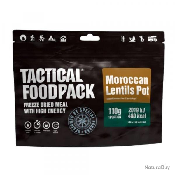 Ration lyophilise Tactical Foodpack Pote de Lentilles Marocaines - Autre
