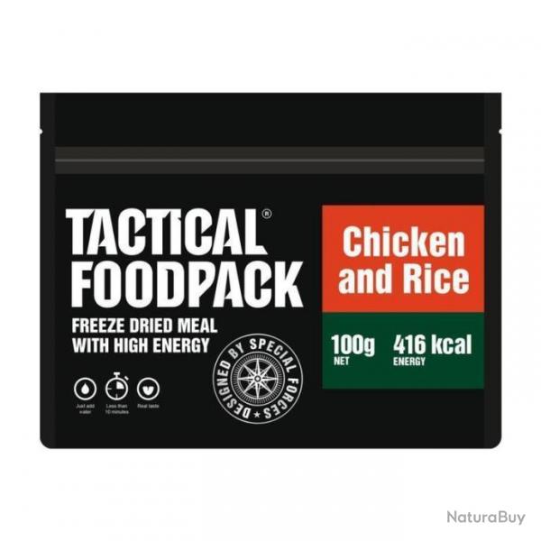 Ration lyophilise Tactical Foodpack Poulet & Riz 416 Kcal - Autre / Poulet