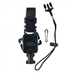 Rétracteur tactique Gear Keeper Sidearm Tether Low Force Combo Molle - Noir / 91 cm / 36 inch / 3 oz