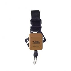 Rétracteur tactique Gear Keeper Sidearm Tether Low Force Combo Molle - Coyote / 91 cm / 36 inch / 3 