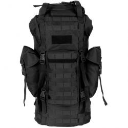 Sac à dos MFH BW MOLLE 65L avec Armature M95 CZ - Noir