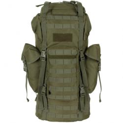 Sac à dos MFH BW MOLLE 65L avec Armature M95 CZ - Vert Olive