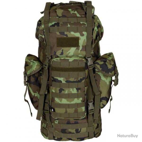 Sac  dos MFH BW MOLLE 65L avec Armature M95 CZ - M95 CZ camo