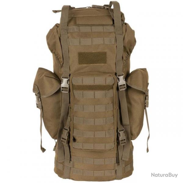 Sac  dos MFH BW MOLLE 65L avec Armature M95 CZ - Coyote