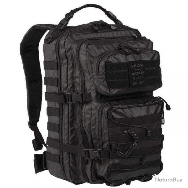 Sac  dos Mil-Tec US Assault Black 36L - Noir / 36 L