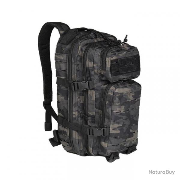 Sac  dos Mil-Tec US Assault Laser Cut 20L - Camo sombre / 20 L