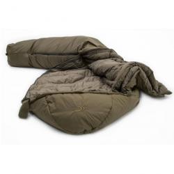 Sac de couchage Carinthia Wilderness - Vert olive / L | 230 x 85 x 60 cm / Zip à droite