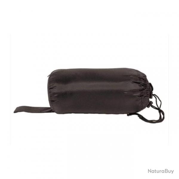 Sac de couchage Mil-Tec Commando t - Noir / Zip  droite