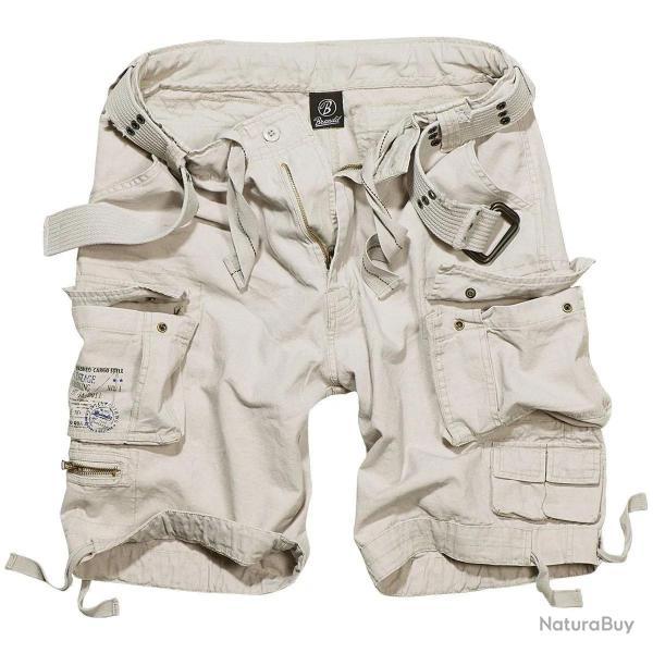 Short Brandit Savage Vintage Old white