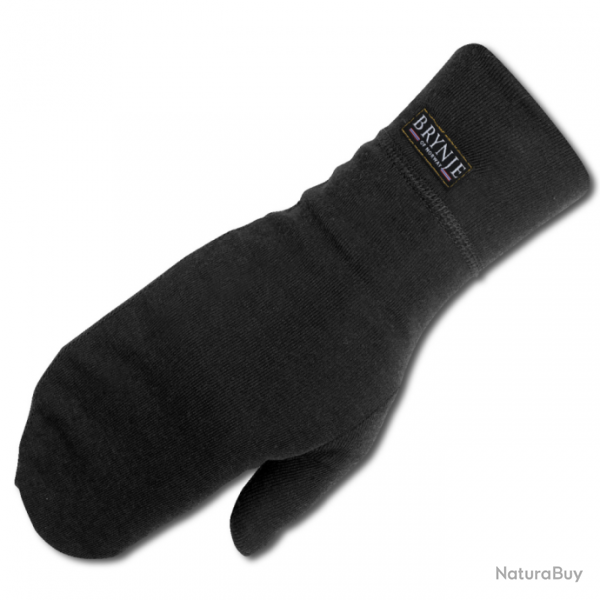 Sous-gants Brynje Arctic Mittens avec doublure en filet - Noir / S