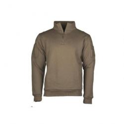 Sweat Mil-Tec Tactical Zip - Vert / M