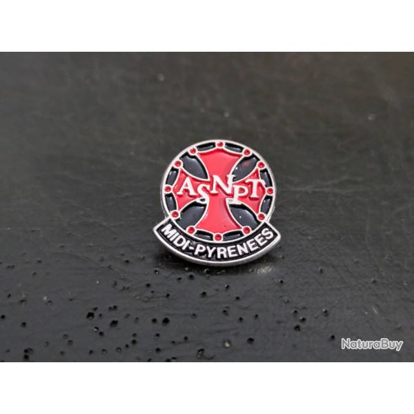 Pins insigne militaire ASNPT midi-pyrnes parachutiste para croix occitane Superbe pin's reprsenta