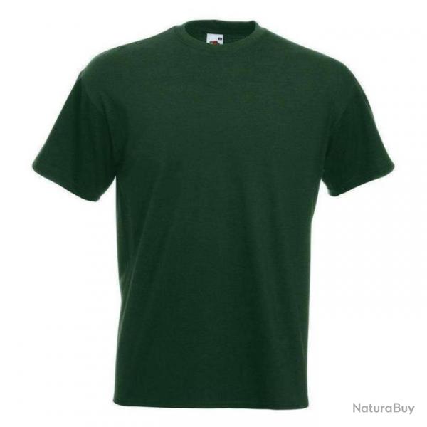 T-shirt Fruit Of The Loom Softstyle Ring Spun - Vert / XXL