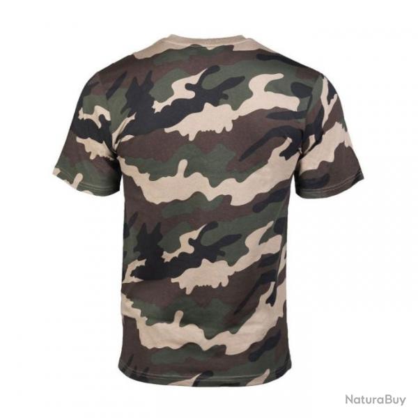 T-shirt Mil-Tec Camoufl - Woodland / XL