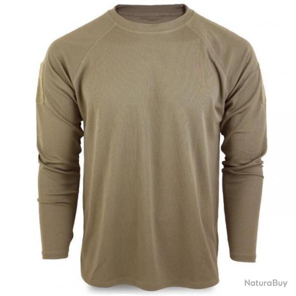 T-shirt Mil-Tec Quickdry - Coyote / S