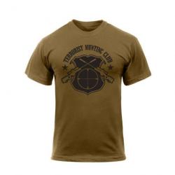 T-shirt Rothco Terrorist Hunting Club - Coyote / S