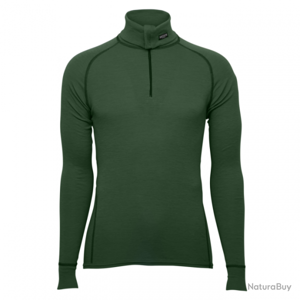 T-shirt thermorgulateur Brynje Classic Zip Shirt - Vert / S