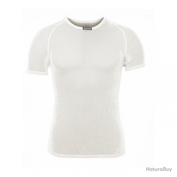 T-shirt thermorgulateur Brynje Wool Thermo - Blanc / XS