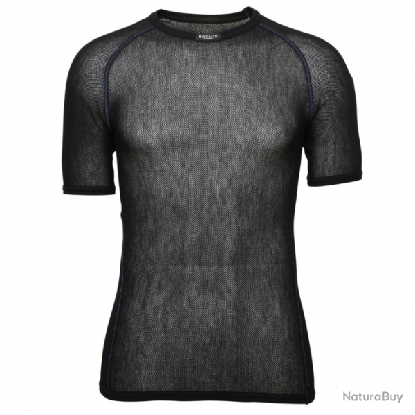 T-shirt thermorgulateur Brynje Wool Thermo Light - Noir / XS