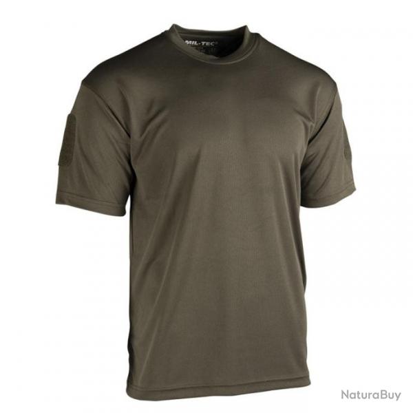 T-shirt thermorgulateur Mil-Tec Quick-Dry - Vert Olive / S