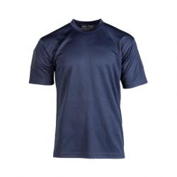 T-shirt thermorégulateur Mil-Tec Quick-Dry - Bleu marine / S